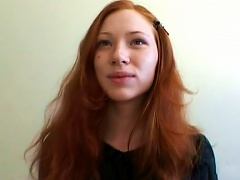 Slim Redhead Babe Millena Demonstrates Her Puss Porn Videos