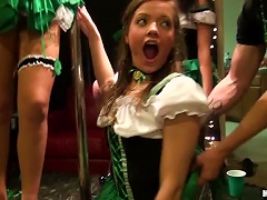 And Brunette Teens Suck And Fuck In St Patrick's Day Party Porn Videos