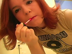 Teeny Redhead Getting Ready In Porn Videos